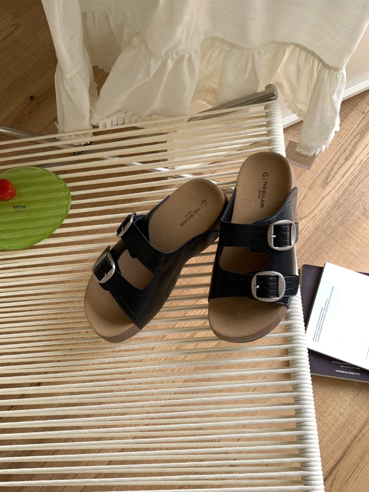 2026 Fairy Style Summer New Thick Sole Platform Birkenstock Sandals Casual Outdoor Slippers - Image 2